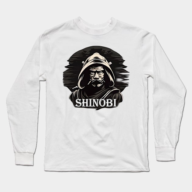 shinobi Long Sleeve T-Shirt by denpoolswag